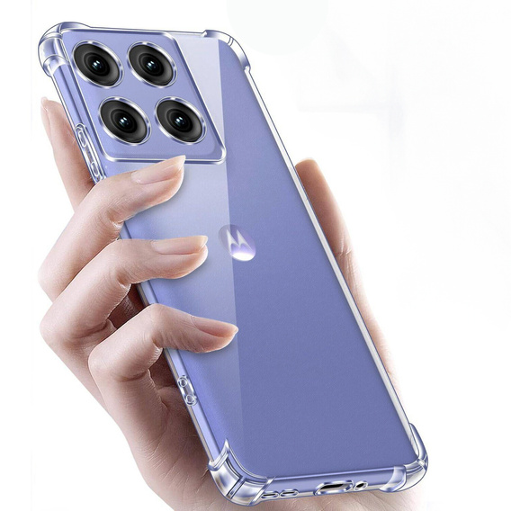 Case for Motorola Edge 60 / 60 Fusion, Dropproof, transparent