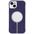 Case for iPhone 15, ERBORD Armor Mag, purple