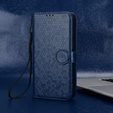 Flip case for Realme Note 70T 4G, Wallet Rhombus, blue