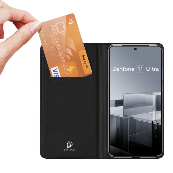 Dux Ducis Case for Asus Zenfone 11 Ultra 5G, Skinpro, black
