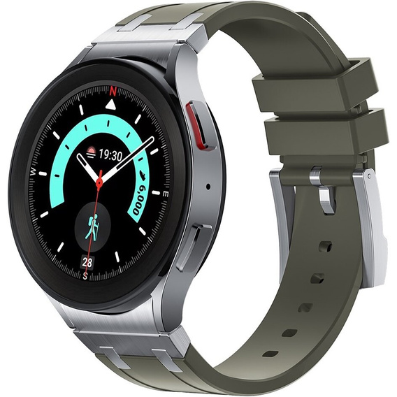 Silicone strap for Samsung Galaxy Watch 4/5/6 40/42/43/44/45/46/47mm.