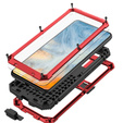 Case for Samsung Galaxy S21 FE, R-JUST, armoured, red