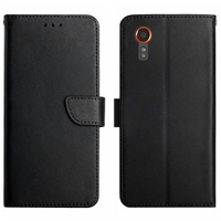 Flip case for Samsung Galaxy Xcover 7, Split Leather, black