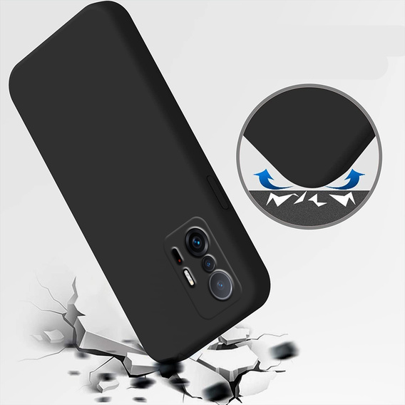 Case for Xiaomi 11T / 11T Pro, Silicone Lite, blue