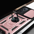 Case for Huawei Nova 9 SE, CamShield Slide, pink rose gold