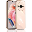 Case for Xiaomi Redmi A3, Glamour CamShield, pink rose gold