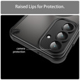 Armoured case for Samsung Galaxy S25 FE, for MagSafe, matt black