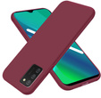 Thin Case for Samsung Galaxy A02s, Slim, maroon