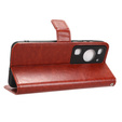 Flip case for Huawei P60 / P60 Pro, Crazy Horse Wallet, brown
