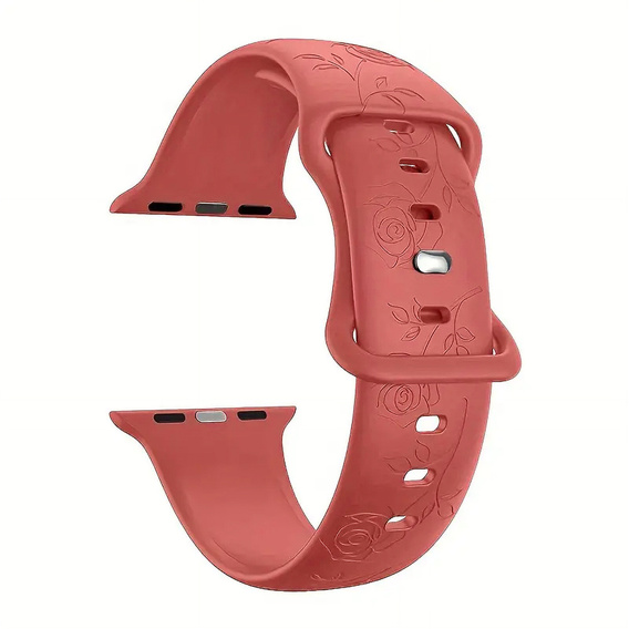 Silicone Strap for Apple Watch 1/2/3/4/5/6/7/8/9/SE 38/40/41/mm.