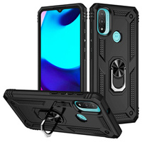 Armor Case for Motorola Moto E20/E30/E40, Nox Case Ring, black