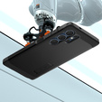 Spigen case for Samsung Galaxy S25 Ultra, Tough Armor Mag MagSafe, black + 9H Tempered Glass