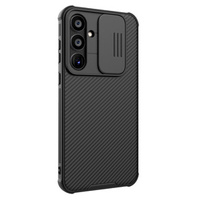 NILLKIN Case for Samsung Galaxy A55 5G, Silicone CamShield Case for MagSafe, black