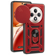 Case for Oppo Reno 12FS / 12F, CamShield Slide, red