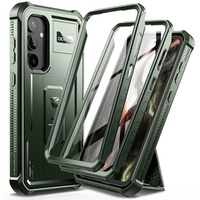 Armored case for Samsung Galaxy S23 FE, Dexnor Full Body (Two Frames), green