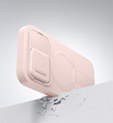 Case for iPhone 16 Pro, Suritch Shockproof, for MagSafe, pink