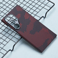 Case for Samsung Galaxy S24 Ultra, Aramid Fiber MagSafe, red