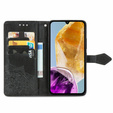 Flip case for Samsung Galaxy M15 5G, Mandala, black