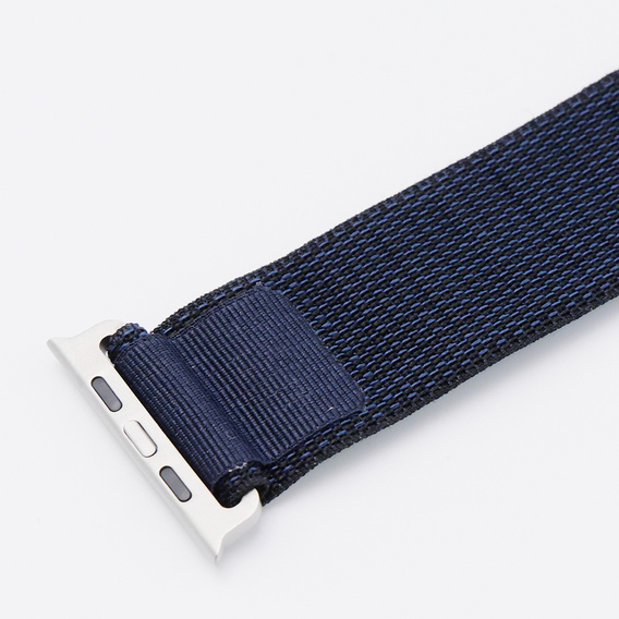Nylon Strap for Apple Watch 1/2/3/4/5/6/7/8/SE/ULTRA 42/44/45/49mm, Dark blue