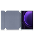 Keyboard case for Samsung Galaxy Tab S10 Lite / S10 FE / S9 FE, Rotary 360° Leather, purple