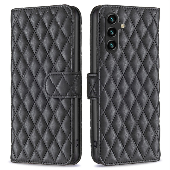 Flip case for Samsung Galaxy A56, Wallet, BINFEN COLOR, black
