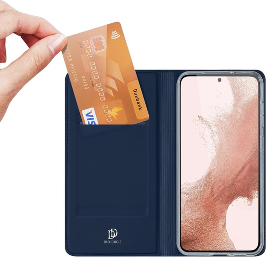 Dux Ducis Case for Samsung Galaxy S23 Plus, Skinpro, dark blue