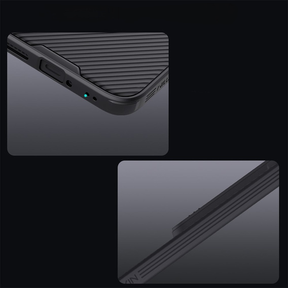 NILLKIN Camshield Pro case with camera cover for Xiaomi 15T Pro