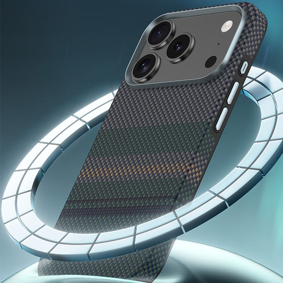 BENKS Kevlar Magnetic Armor Pro Aurora 600D C070 case for MagSafe for iPhone 17 Pro Max