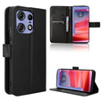 Flip case for Motorola Edge 50 Pro, Wallet Smart Magnet, black