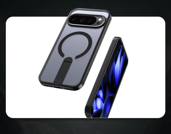 Fusion Hybrid case for Google Pixel 10 Pro XL, for MagSafe, with stand, black