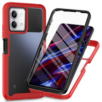 Case for Xiaomi Redmi Note 13 5G, Shockproof, with film, red