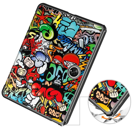Case for OnePlus Pad, Smartcase, graffiti