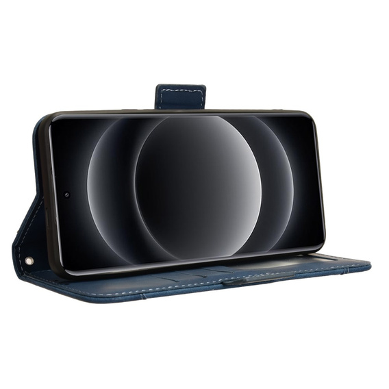 Flip case for Xiaomi 14 Ultra, Card Slot, dark blue
