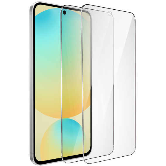 2x Tempered Glass ERBORD 9H Hard Glass for phone screen for Samsung Galaxy S24 FE 5G