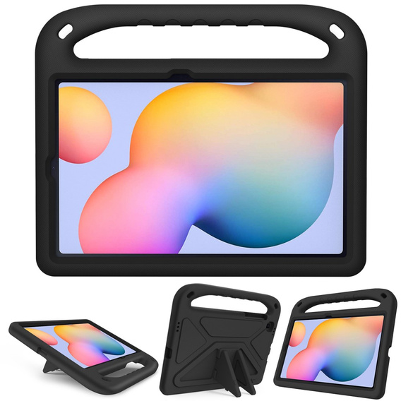 Children's Case for Samsung Galaxy Tab S6 Lite 2022 / 2020, Children's Case with Holder, black