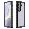 IP68 Waterproof Case for Samsung Galaxy S24 FE, Redpepper, black