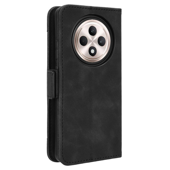 Flip case for Oppo Reno 12FS / 12F, Card Slot, black