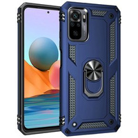 Armor Case for Xiaomi Redmi Note 10/10S, Nox Case Ring, blue