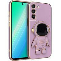 Case for Samsung Galaxy S22, Astronaut, purple