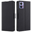 Flip case for Motorola Edge 30 Neo 5G, Wallet Thin Magnet, black
