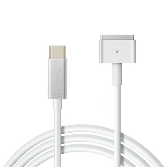 USB-C to MagSafe2 charging cable with T-shaped connector for MacBook Air and Pro (2012–2017 models)