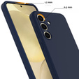 Case for Samsung Galaxy S24 FE, Silicone MagSafe, dark blue
