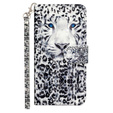 Flip case for Samsung Galaxy A35 5G, Wallet, Leopard