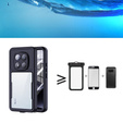IP68 Waterproof Case for Xiaomi Redmi Note 14 Pro 5G, Redpepper, black