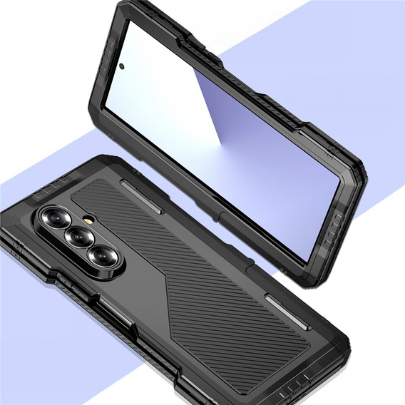 Armoured aluminium case with stand and stylus holder for Samsung Galaxy Z Fold7 5G