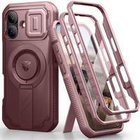 Dexnor armoured case with stand and camera shutter, for MagSafe for iPhone 17