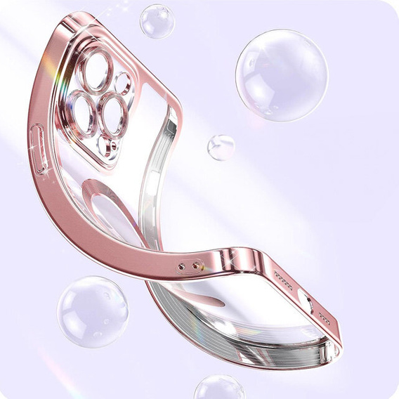 Case for iPhone 12 Pro, Electro MagSafe, pink + Screen Glass