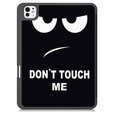 Case for iPad Pro 11 2024, Smartcase, don't touch me