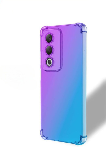 Case for Oppo A80, Gradient Dropproof, Purple / blue