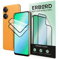 2x Ceramic ERBORD Hybrid Glass for Oppo Reno8 T 4G